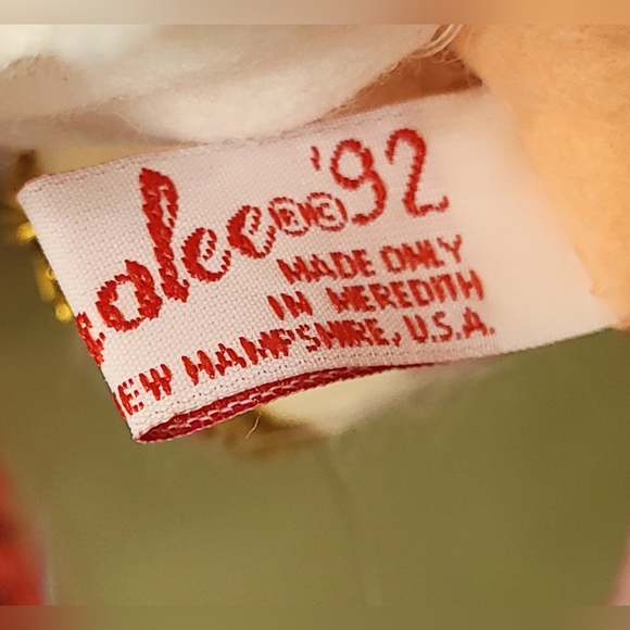 NWT Vintage Annalee 7" Mistletoe Cherub Mobilitee Doll 1992 - Picture 8 of 10